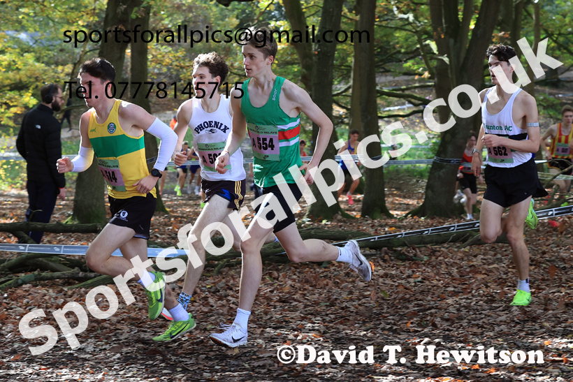 Junior Mens 2025 National Cross Country Relays, Berry Hill Park, Mansfield. Photo: David T. Hewitson/Sports for All Pics